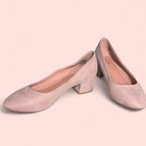 Old Navy Soft Pink Block Heel Shoes